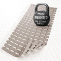 31"x15" Weighted Non Slip Bath Mat for Textured Tubs