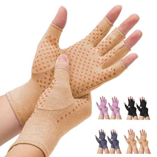 2 Pair Arthritis Compression Gloves for Hand Arthritis (2 Count)