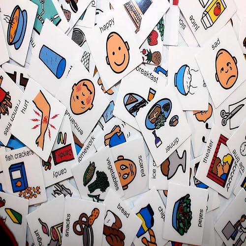 Small 1.5"x1.5" Loose Visual Picture Cards