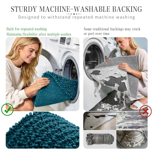 Bathroom Rugs Non Slip Washable