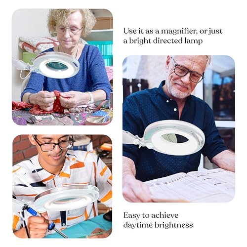 LightView Pro Magnifying Desk Lamp