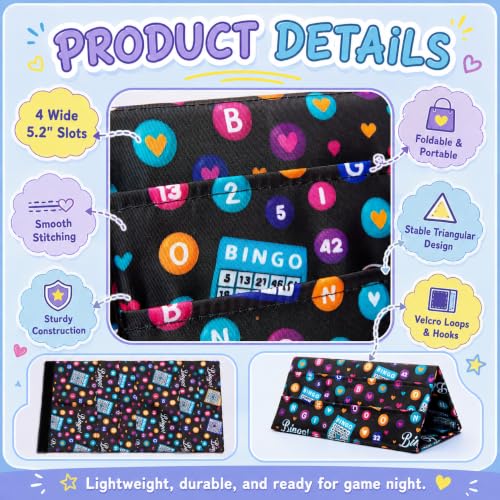 2 Pack Playing Card Holder for Bingo
