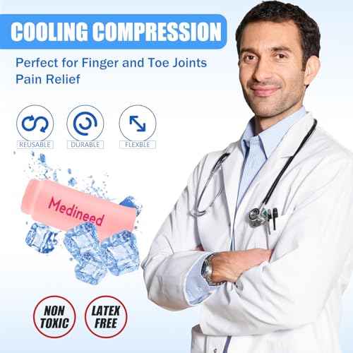 2PCS Finger Gel Ice Pack Sleeves (2 Count)