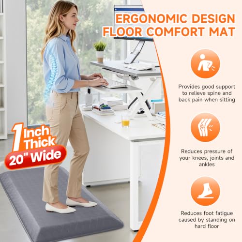 1" Thick Kitchen Mats for Floor