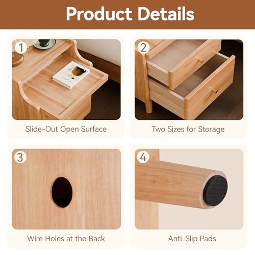 Nightstand Set of 2 (2 Count)