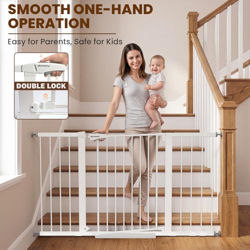 29.7 54.2" Baby Gate for Stairs