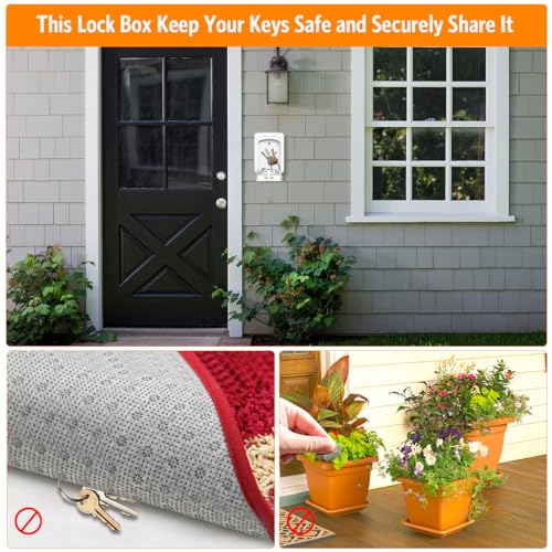 Key Lock Box Wall Mounted