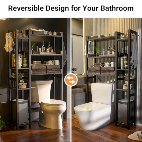 Over The Toilet Storage