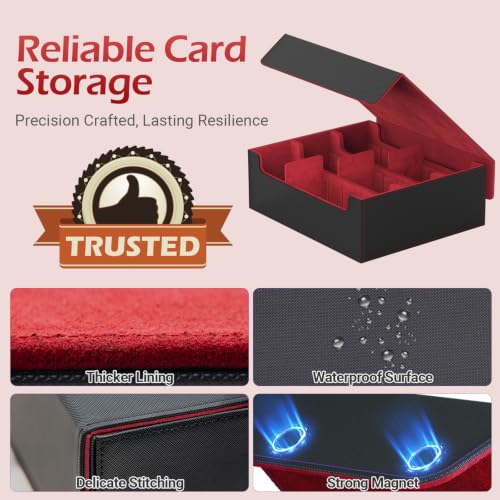 3 Row【2400+】Trading Card Storage Box