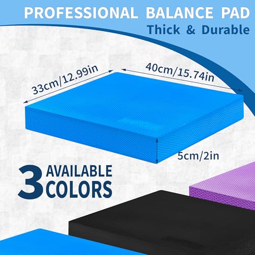 Professional Foam Balance Pad 15.8 x 13.2 x 2 inch