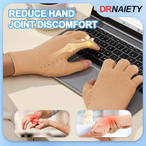 2 Pair Arthritis Compression Gloves for Hand Arthritis (2 Count)