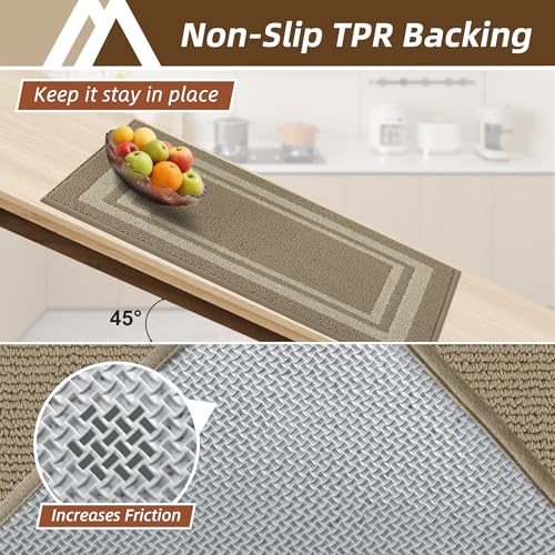 Kitchen Rugs Sets of 2 Non