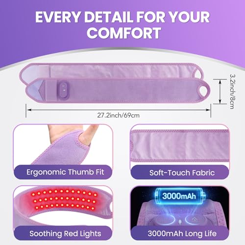 Wrist Heating Pad Red Light Massage Carpal Tunnel