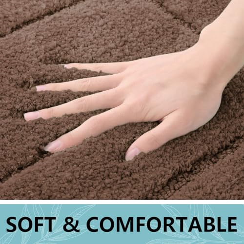 Microfiber Bathroom Rugs 24x16