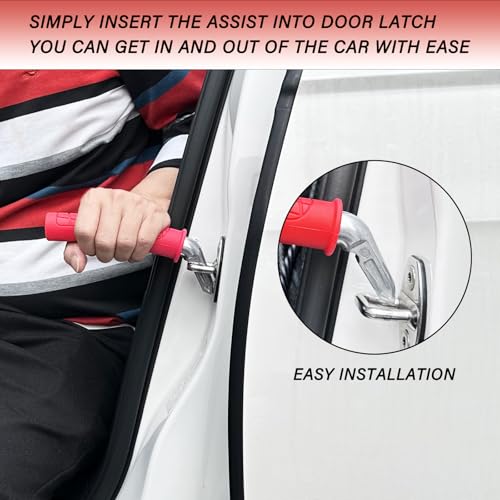 2 Pack Car Handle Assist for Elderly (2 Count)