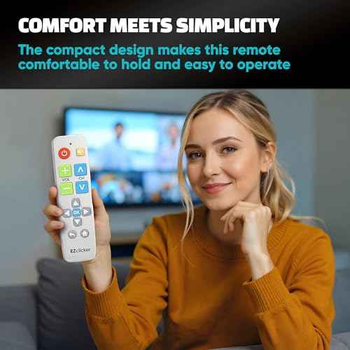 Big Button Universal TV Remote