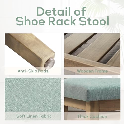 Entryway Shoe Bench