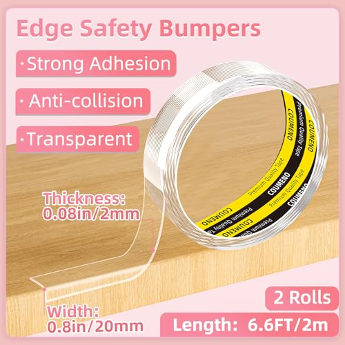 Corner Protector Clear Baby Proofing Edge Guard (2 Count)