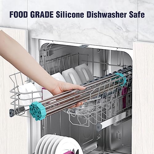 Roll Up Dish Drying Rack Over Sink