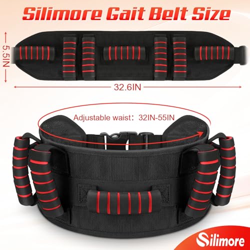 Gait Belt for Seniors with Handles