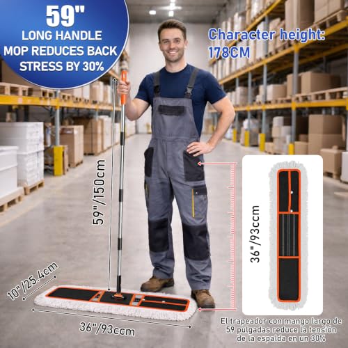 36" Commercial Dust Mop