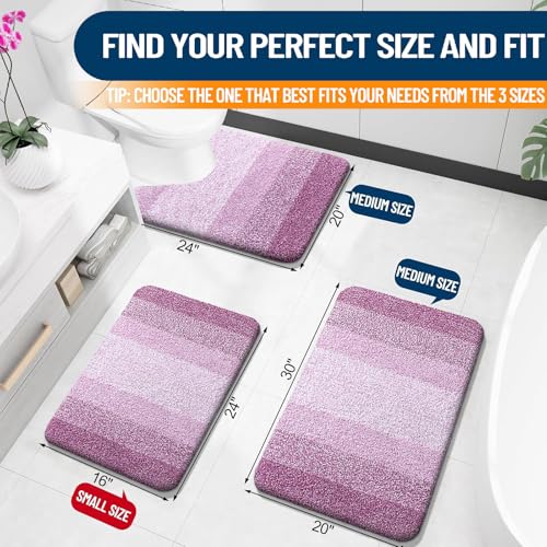 Bathroom Runner Rug 40x24