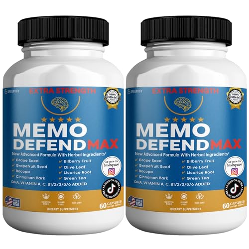 Memo Defend Max Memory Support Supplement (60 Count)
