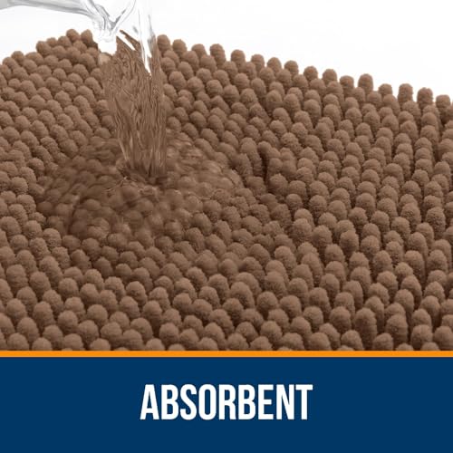 Chenille Bathroom Rugs Sets 3 Piece (5 Count)