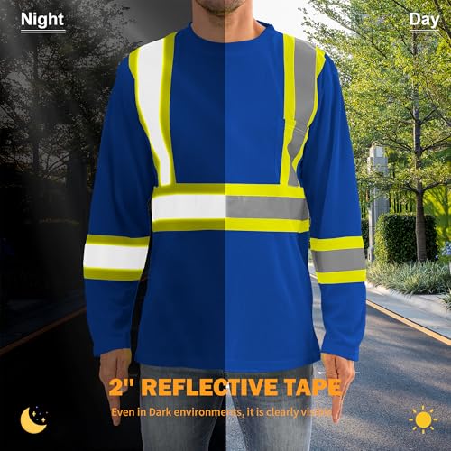 Hi Vis Safety Shirts (3 Count)