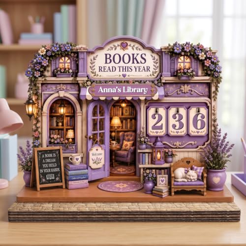 Custom Books Read This Year Counter