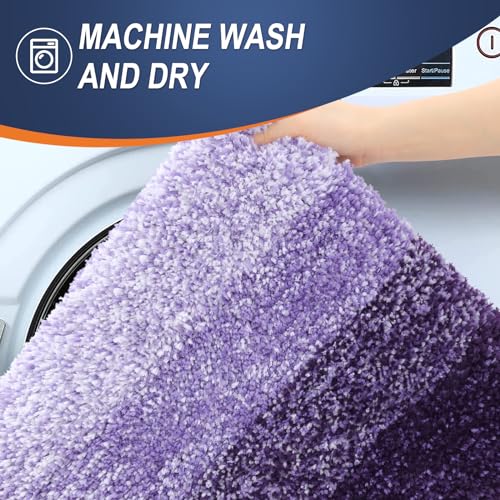 Micorfiber Bathroom Rug Set 2 Piece (4 Count)