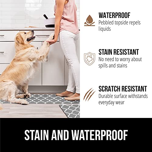 Cushioned Kitchen Mats for Floor (2 Count)