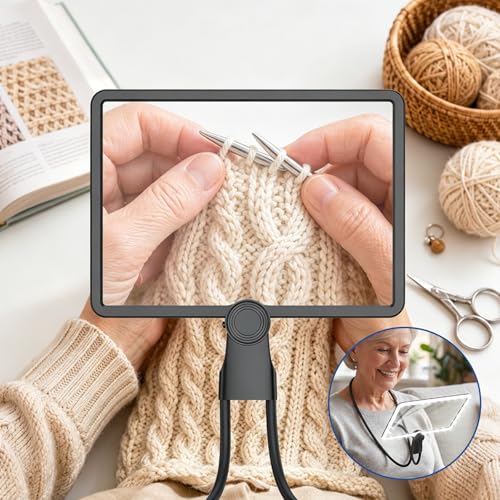 Rechargeable 5X Magnifying Glass with Light