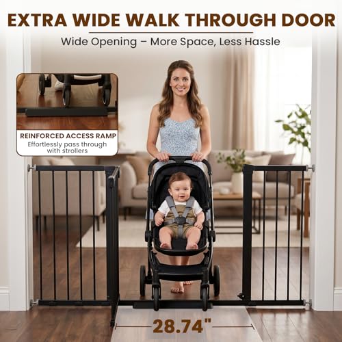 Extra Wide Baby Gate for Doorways