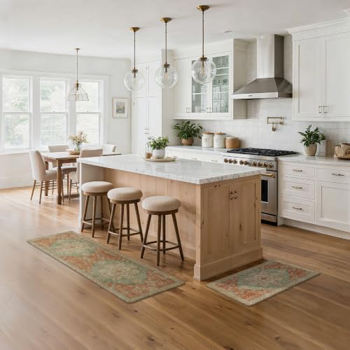 Anti Fatigue Kitchen Mats for Floor 23"X71" (2 Count)