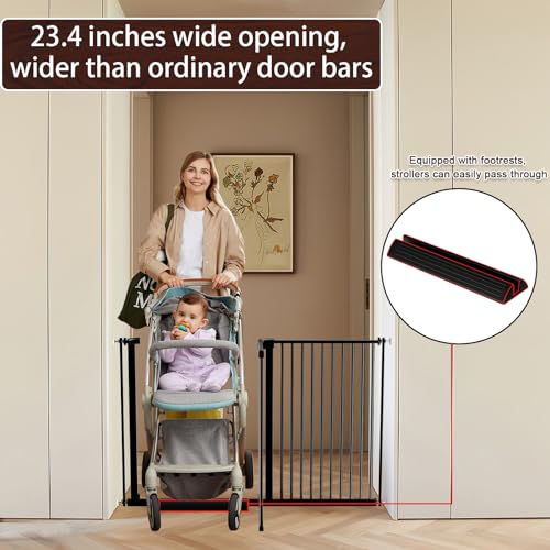Extra Wide Baby Gate Ultra Narrow Spacing 30.11