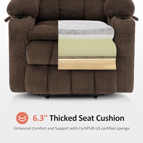 Small Dual Motor Power Lift Recliner Chair for Petite Elderly 7893