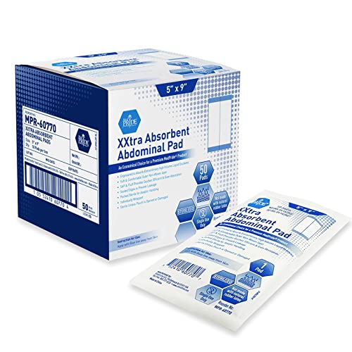 Sterile Abdominal Pads (50 Count)