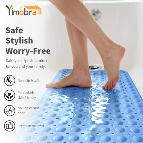 Non Slip Bath Mat for Tub 40x16
