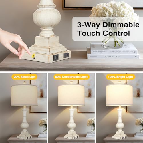 26" Tall Farmhouse Table Lamp for Living Room