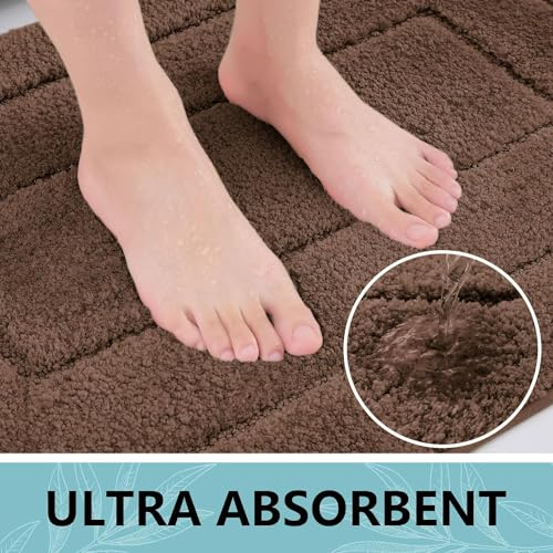 Microfiber Bathroom Rugs 36x24