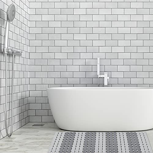 Shower Mat Non Slip Bathtub Mat 37.4 x 15.7 Inch Bath Mat for Tub
