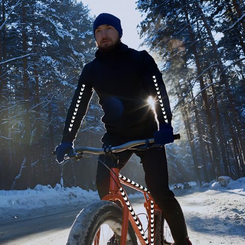 Black White Reflective Tape Outdoor Waterproof 3 inch X 66 feet