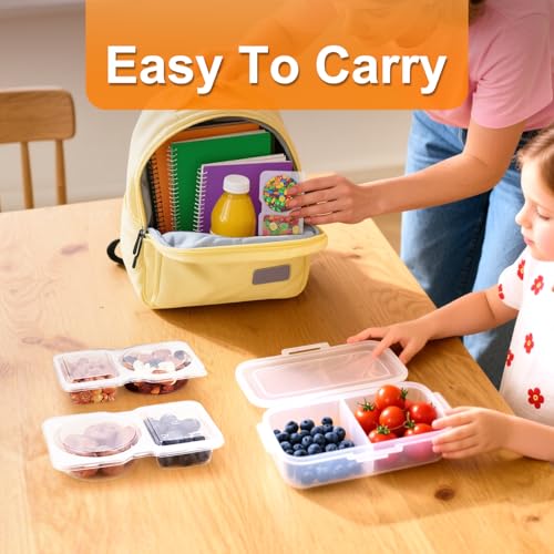 30 PCS Snack Containers with Lids (30 Count) - Bel Marant