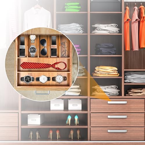 Bamboo Silverware Organizer
