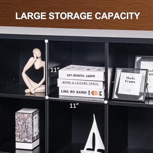12 Cube Storage Organizer Bookshelf