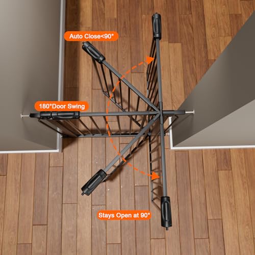 48 to 53 Inch Extra Wide Baby Gate for Doorway Stairs