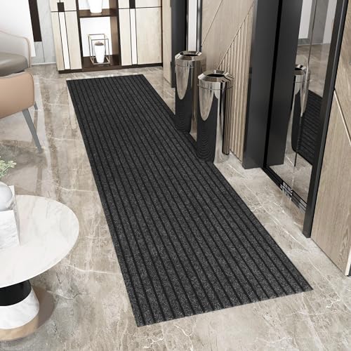 2' x 47' Hallway Runner with Scraper Pile Extra Durable Non