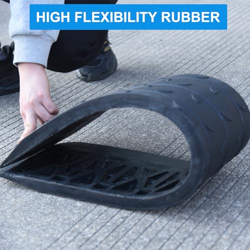 1" Rise Rubber Threshold Ramp for Doorways