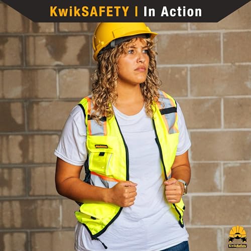TIGER QUEEN Hi Vis Safety Vest for Women Class 2